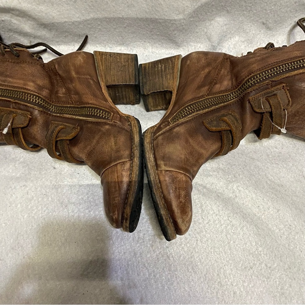 Freebird by Steven Women’s Leather Cora Brown Boot Size 9 Western Festival - Picture 5 of 9